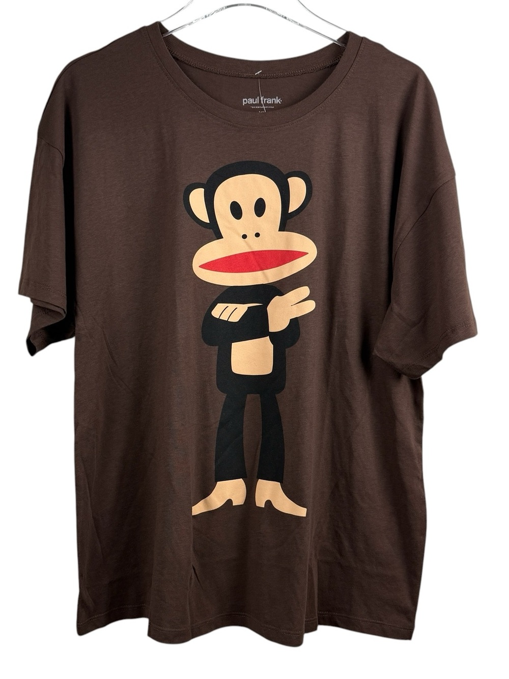 Paul Frank Brown T-Shirt Women's Size XL New Without Tags